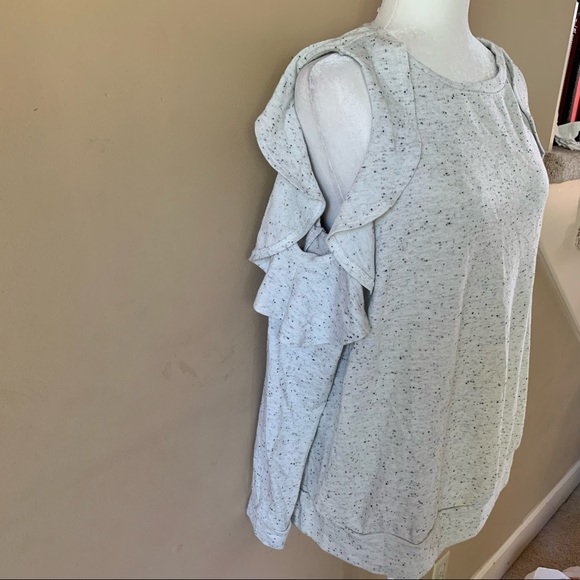 Isabel Maternity Small White Cream Sweatshirt - Picture 2 of 6